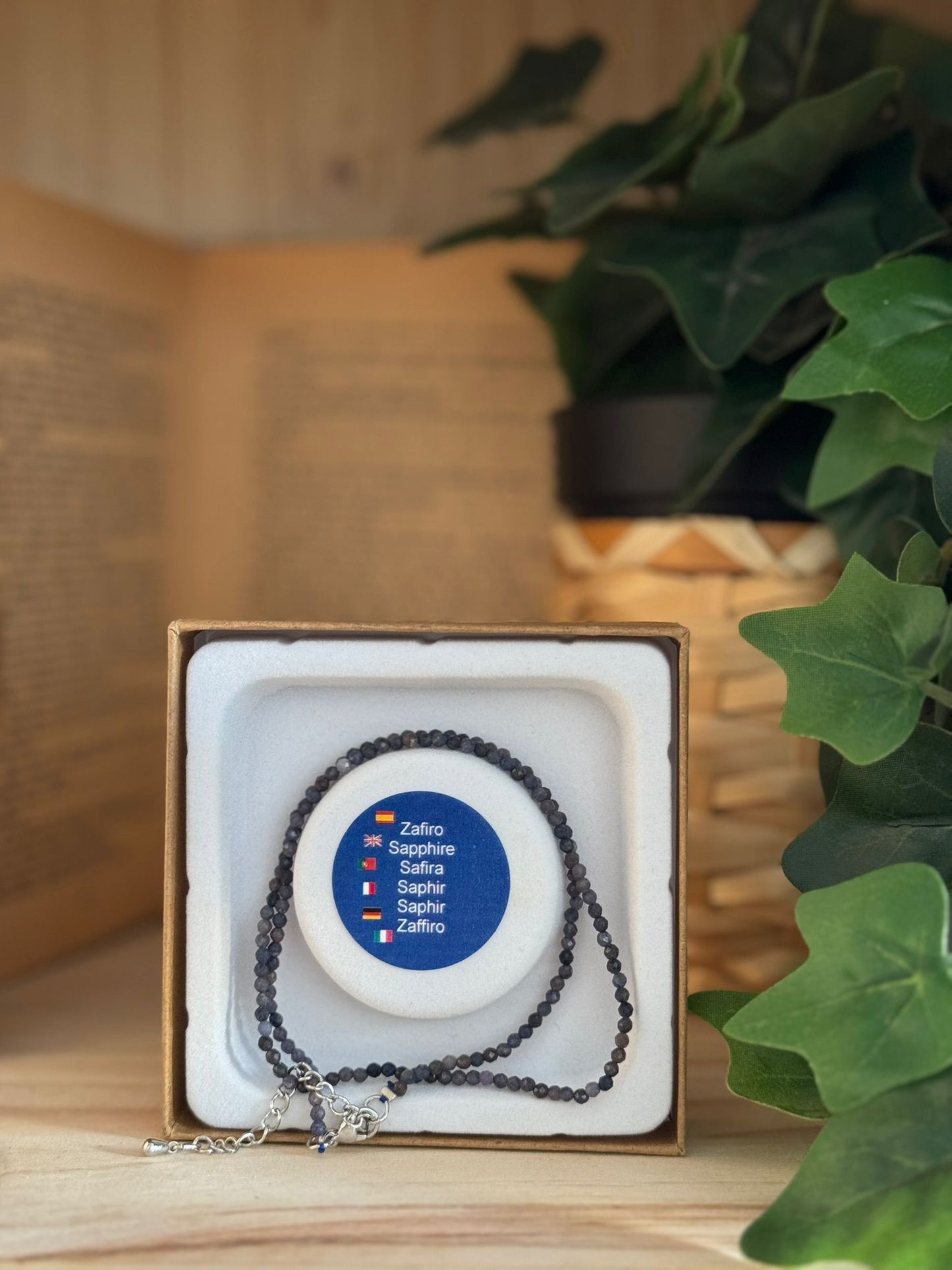 Collar y Pulsera de Zafiro – Calidad Extra