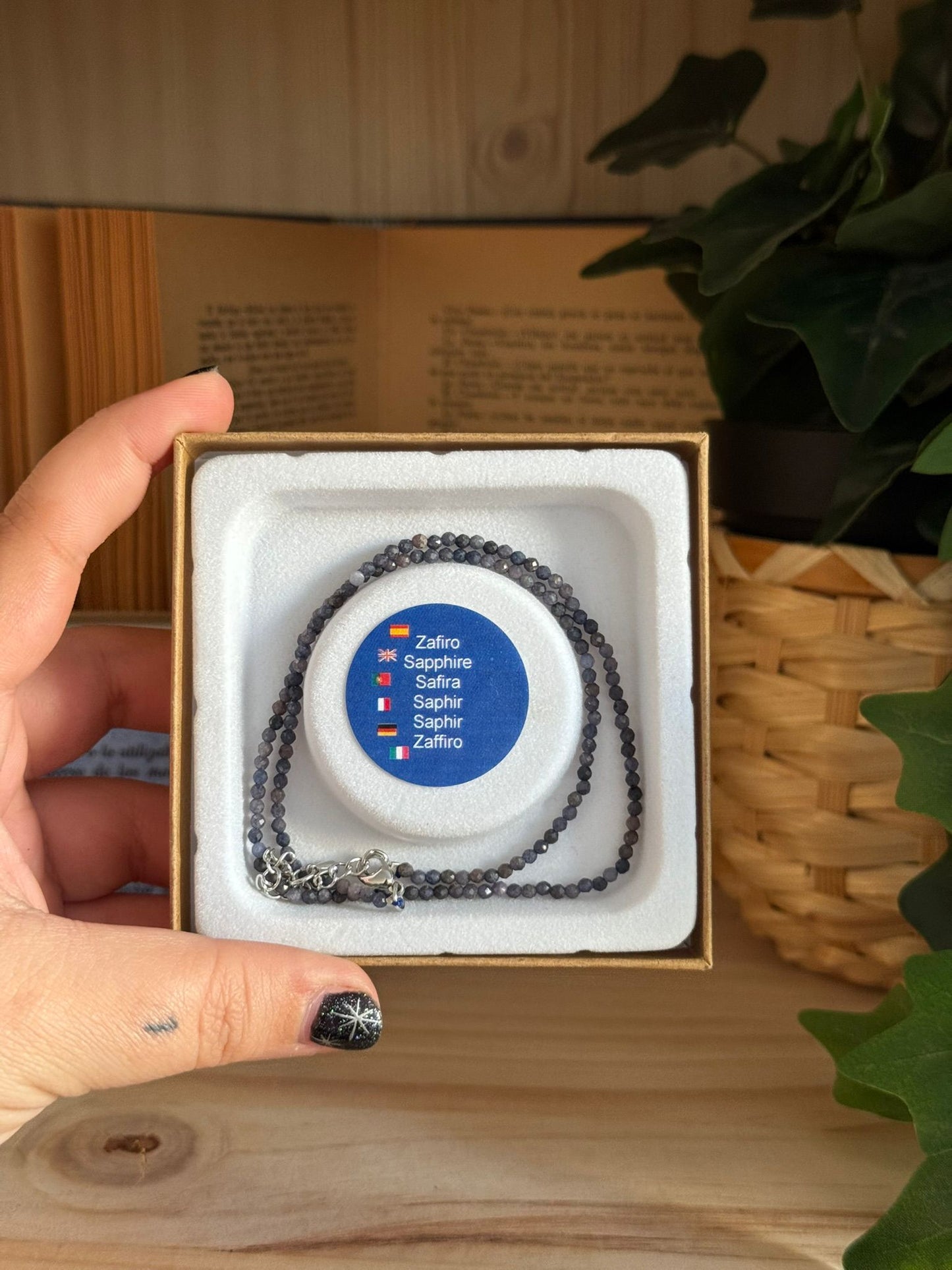 Collar y Pulsera de Zafiro – Calidad Extra