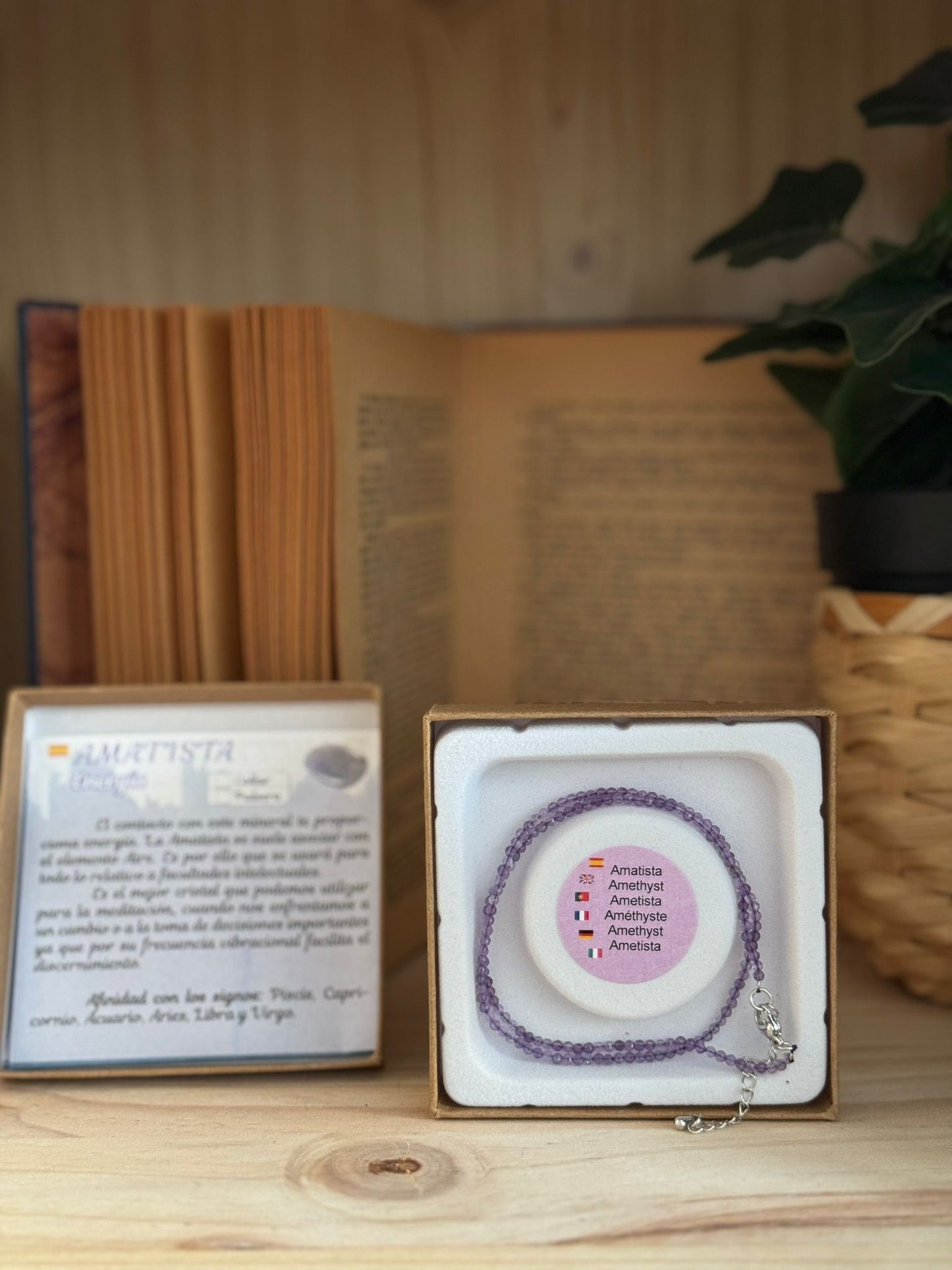 Collar y Pulsera de Amatista – Calidad Extra