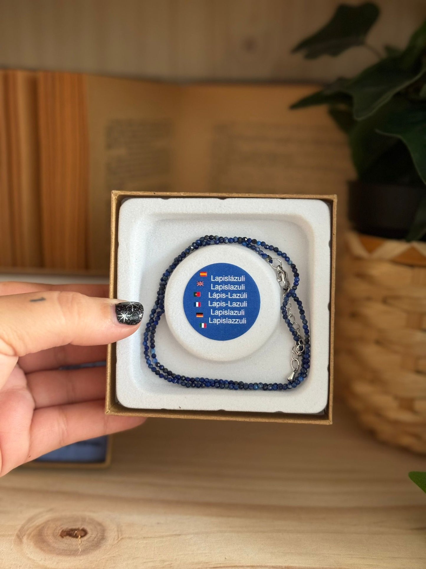 Collar y Pulsera de Lapislázuli – Calidad Extra