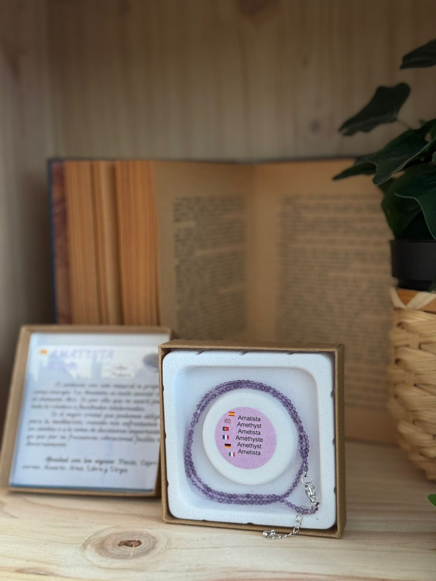 Collar y Pulsera de Amatista – Calidad Extra