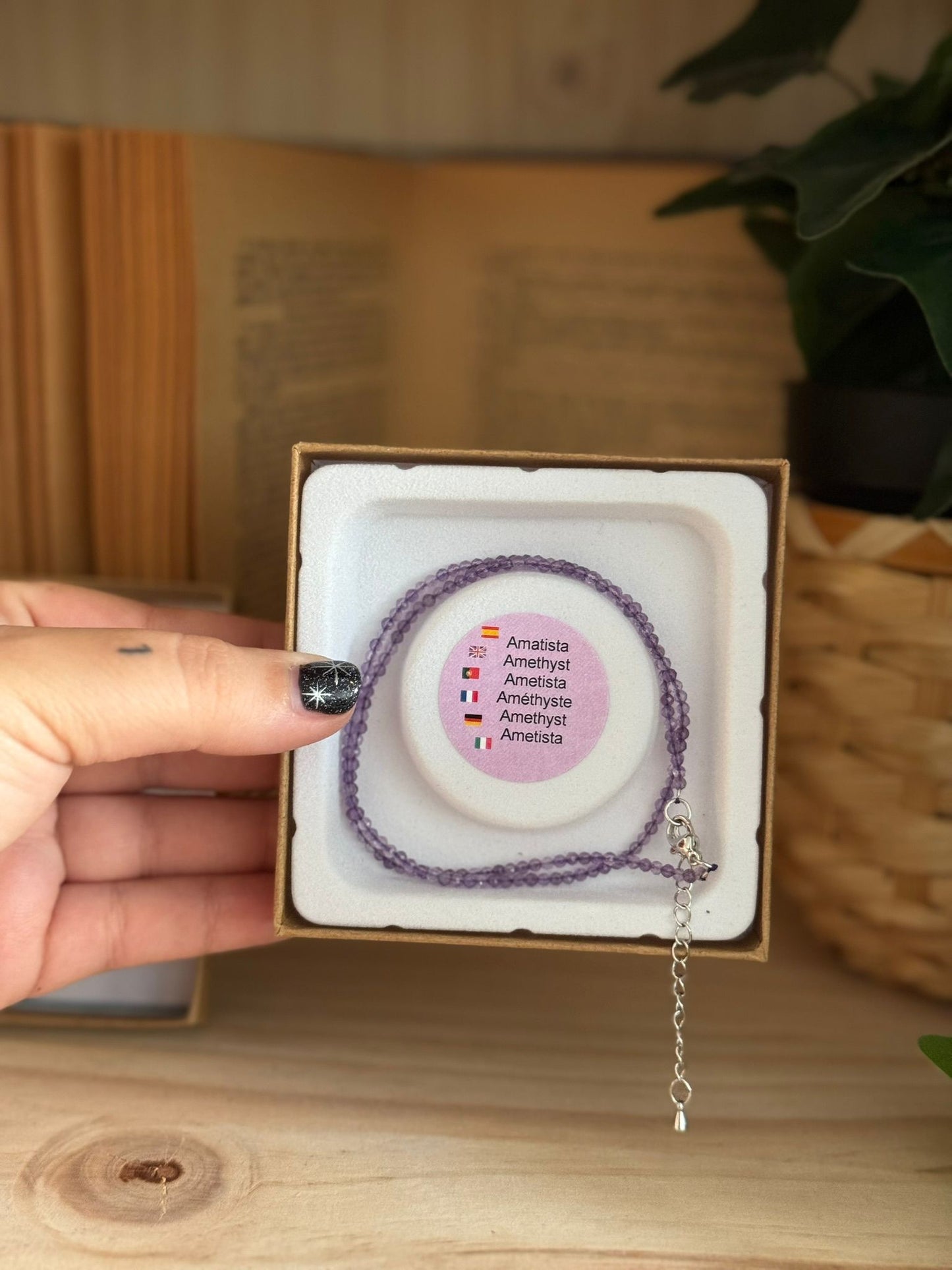 Collar y Pulsera de Amatista – Calidad Extra