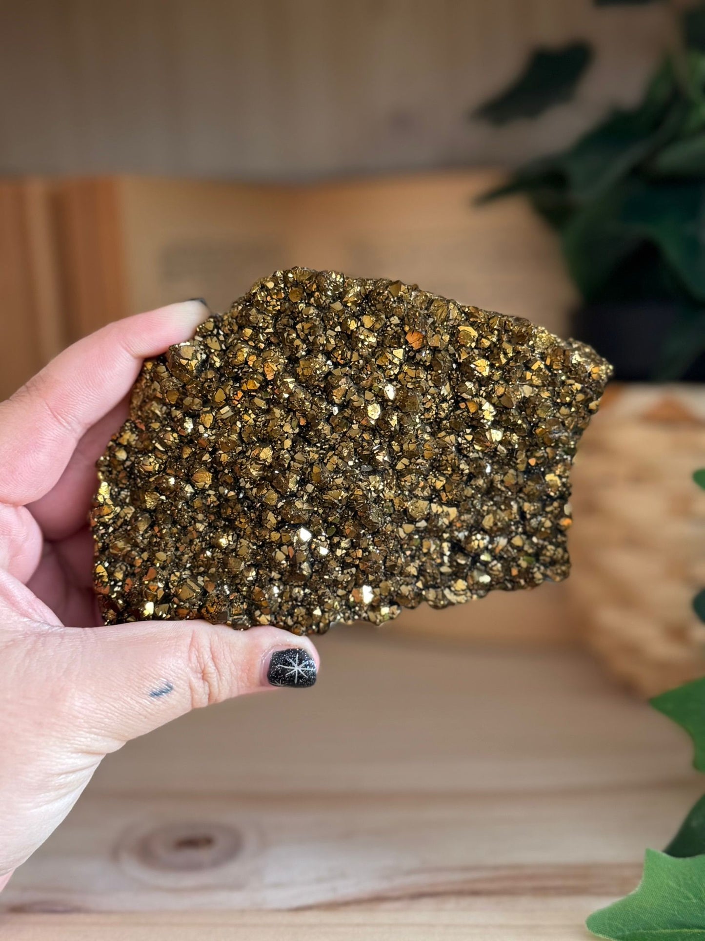 Drusa amatista oro Maxi grande