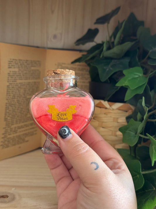 Vela Love Potion (Basada en Harry Potter) aroma fresa y chuche