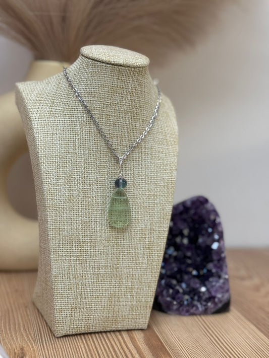 Colgante de Fluorita en Plata 925