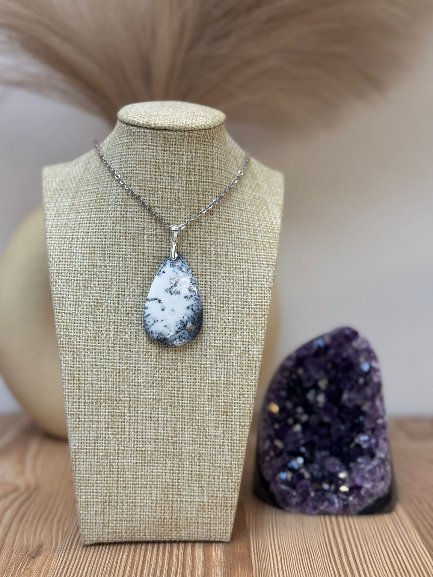 Colgante de Ópalo Merlinita en Plata 925