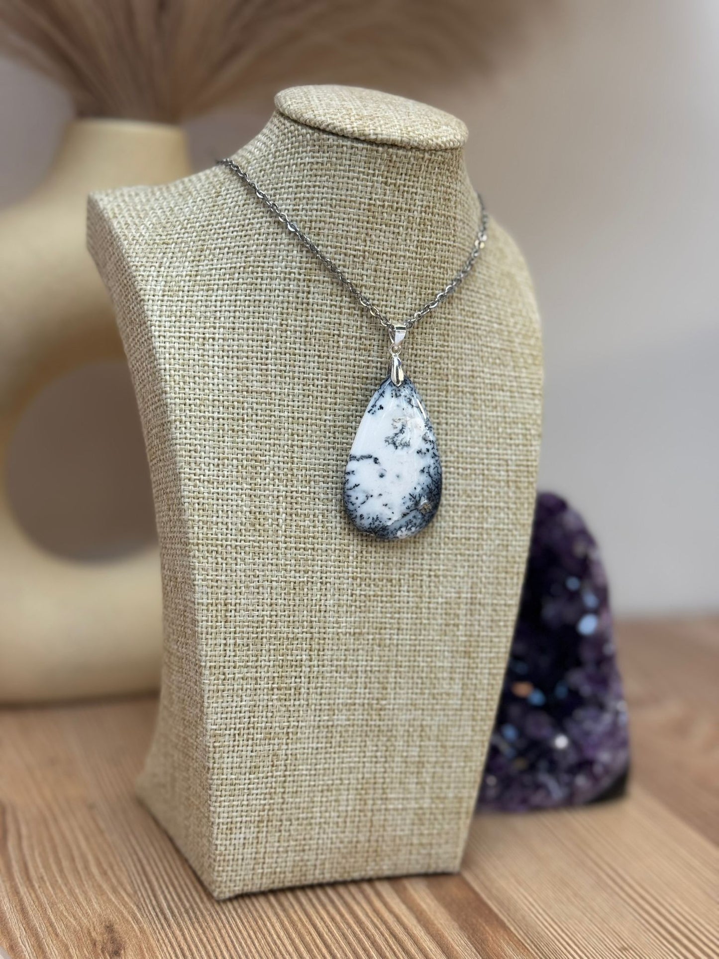 Colgante de Ópalo Merlinita en Plata 925