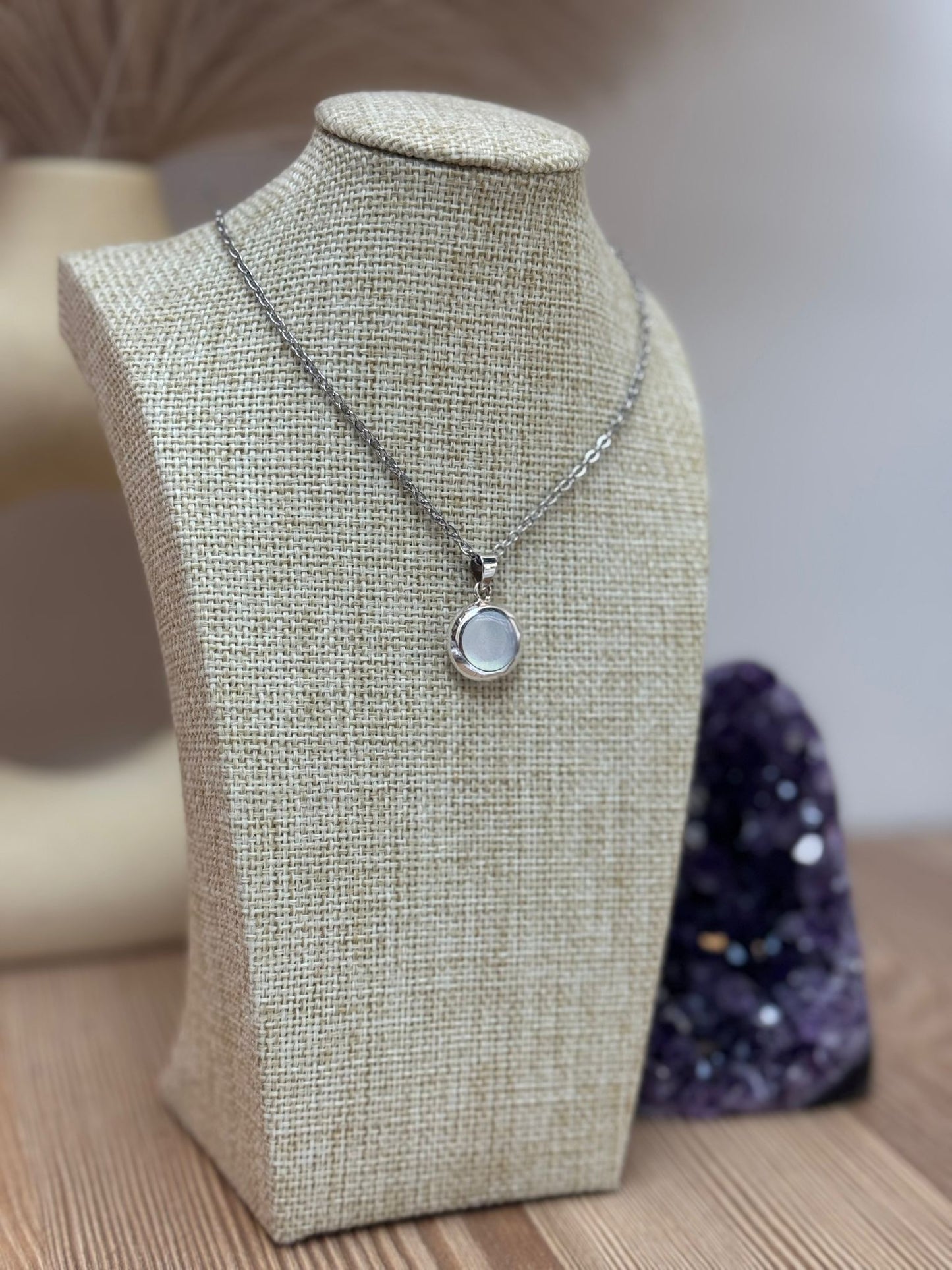 Colgante Avalon Blanco en Plata 925