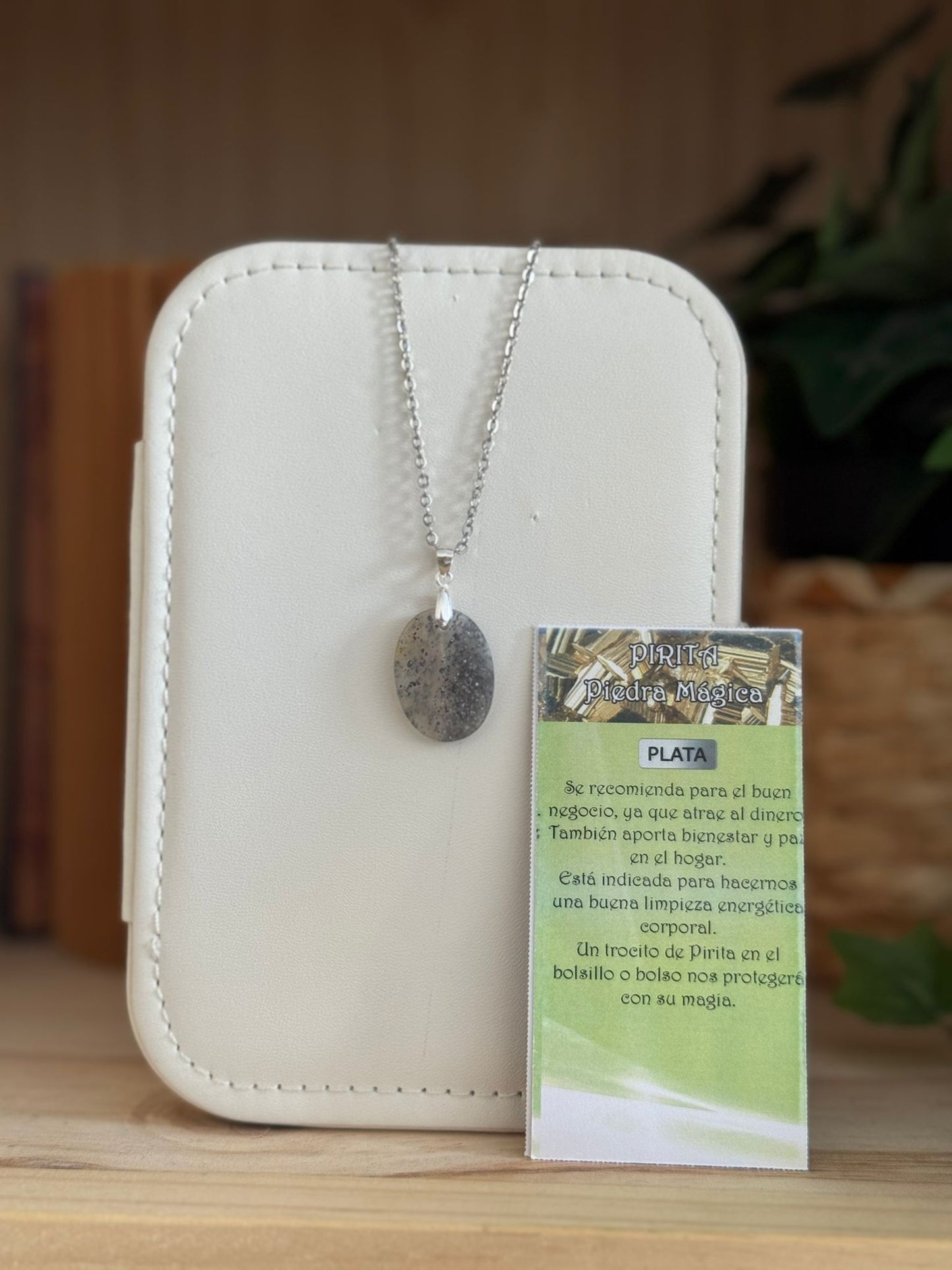 Colgante de Pirita “Piedra Mágica” en Plata 925