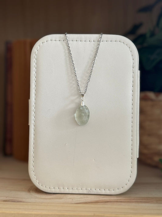 Colgante de Amatista Verde (Prasiolita) en Plata 925
