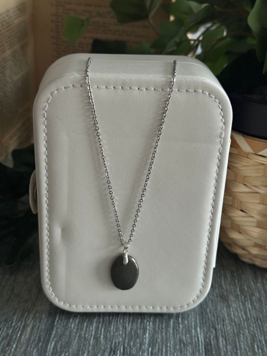 Colgante de Pirita Calidad AA Extra plata 925