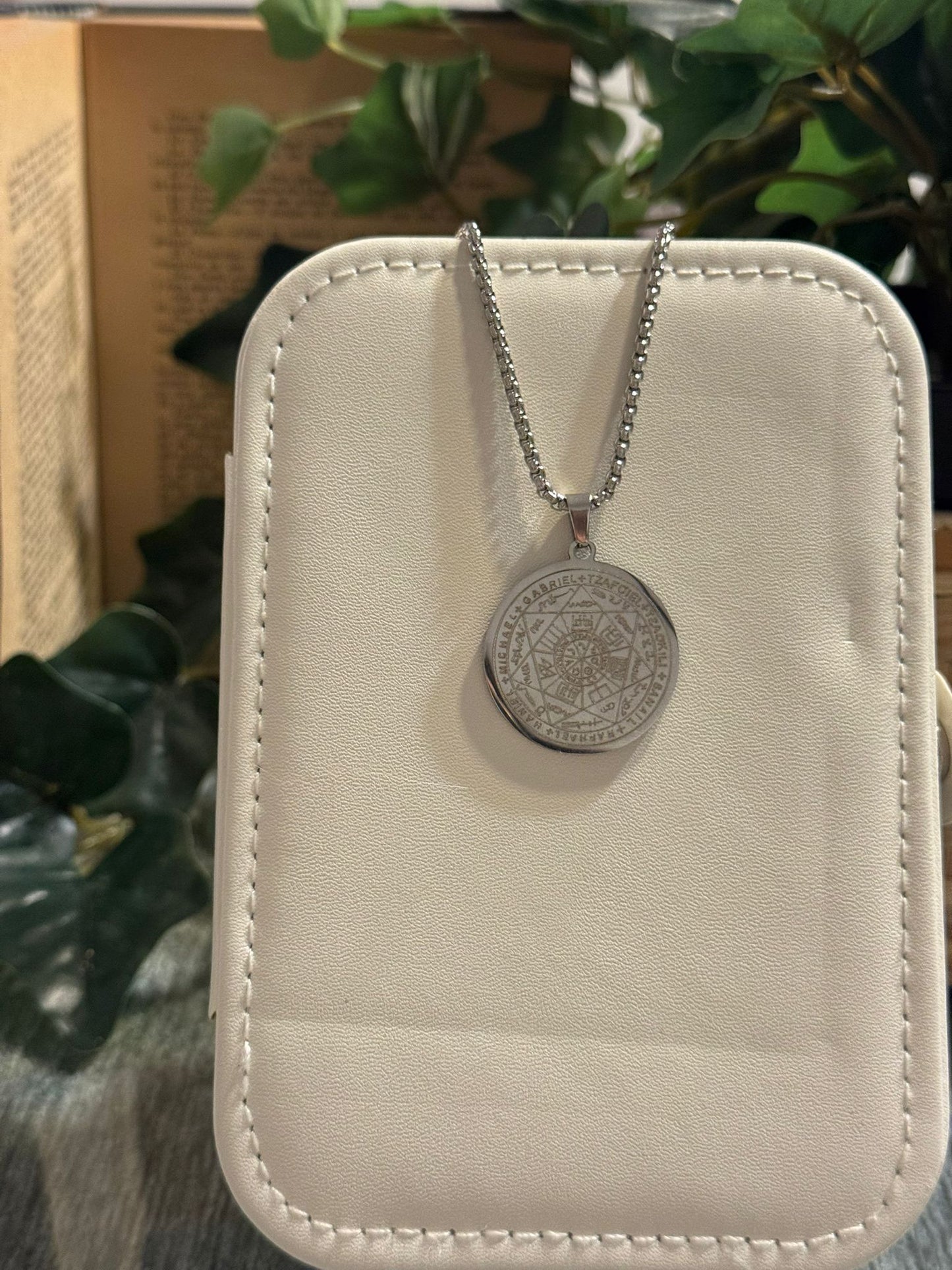 Colgante Sello de los 7 Arcángeles en Acero Inoxidable