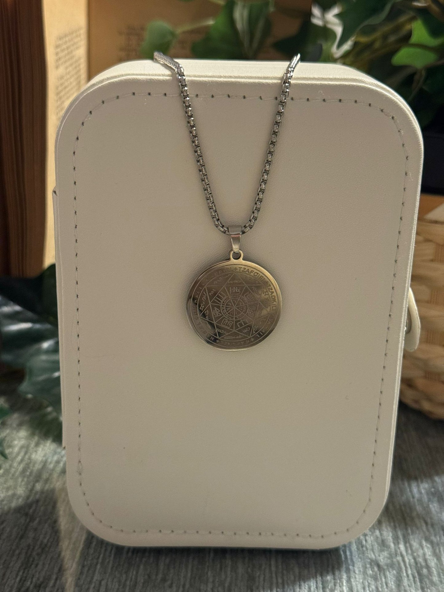 Colgante Sello de los 7 Arcángeles en Acero Inoxidable