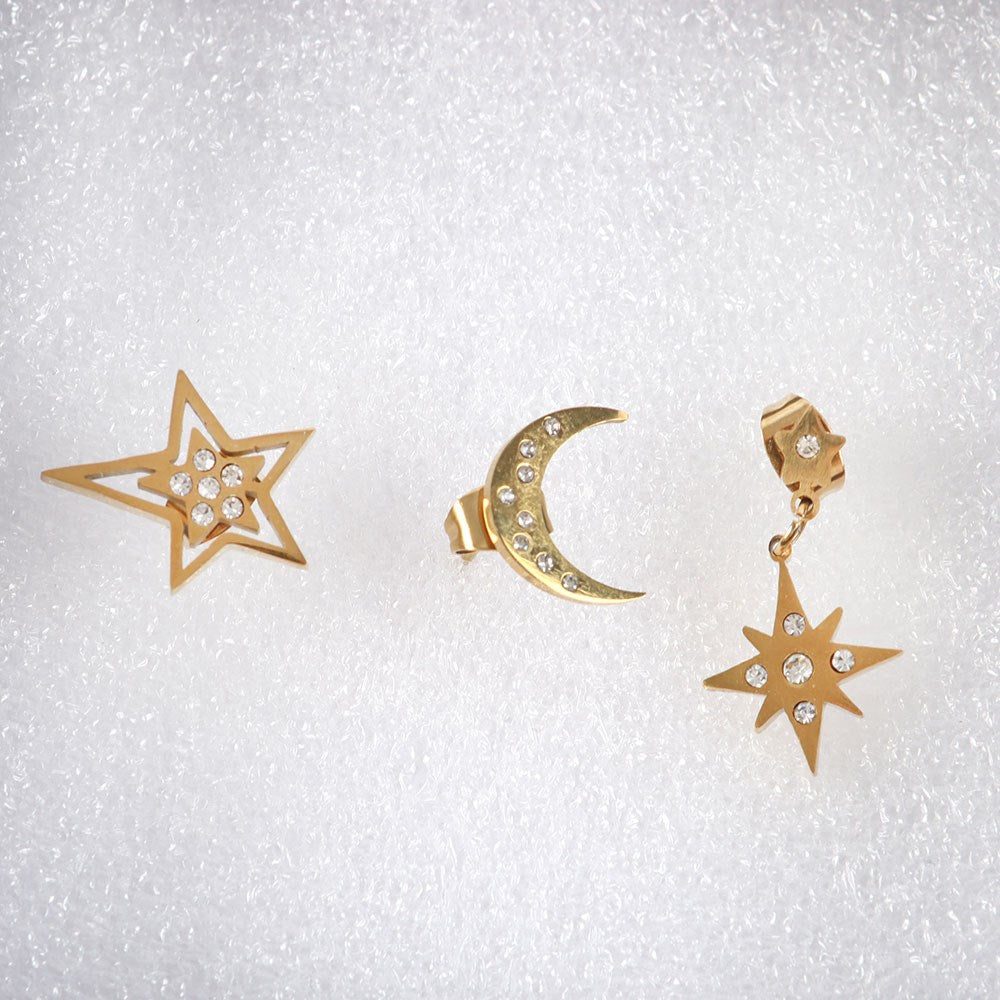 Juego de pendientes celestiales