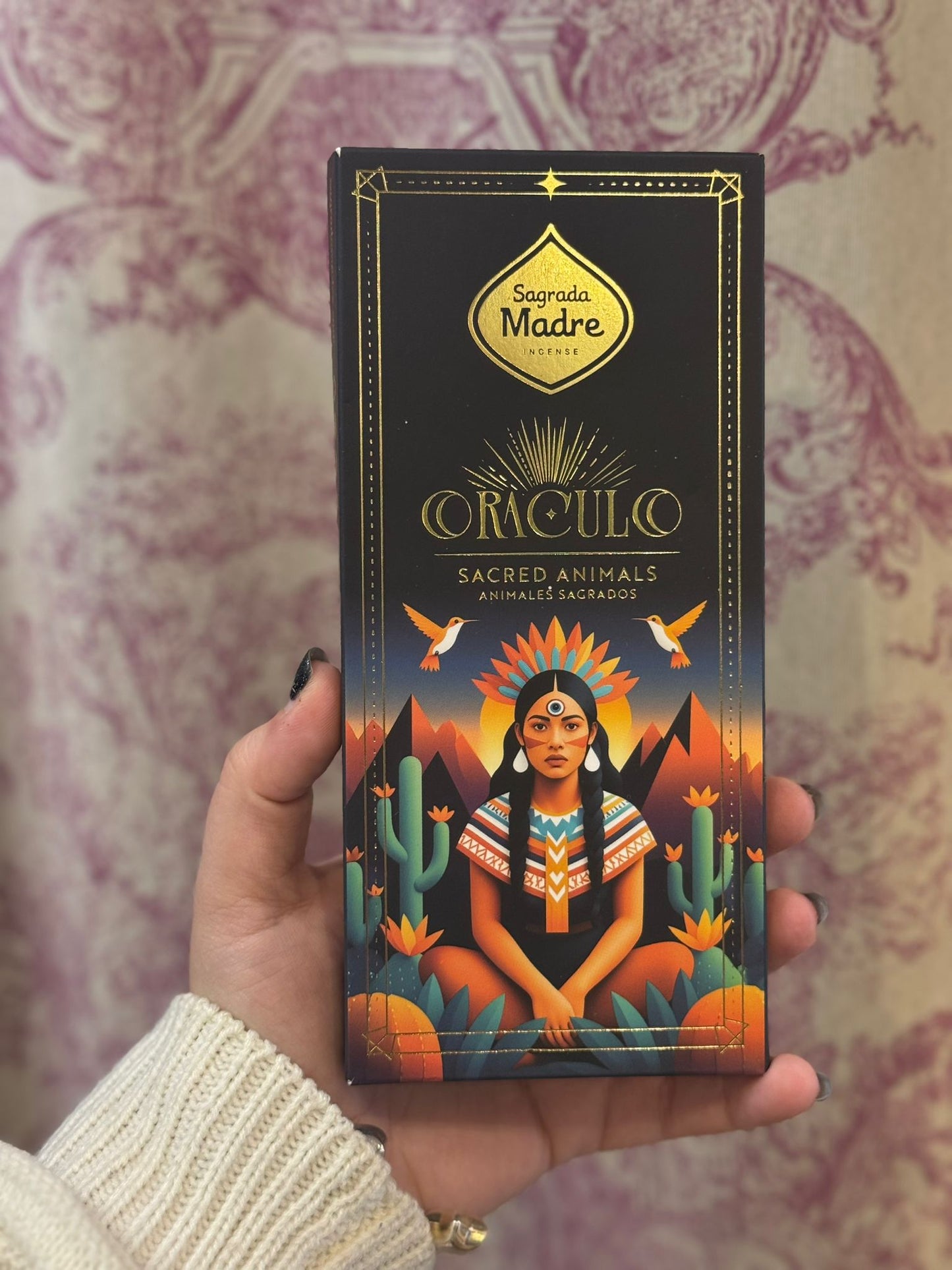 Incienso Oráculo de los Animales – Incluye Carta de Oráculo con Mensaje