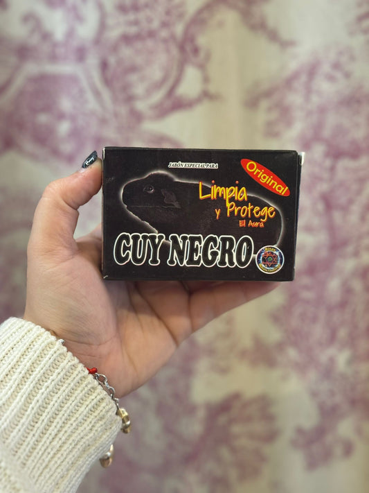 Jabón Cuy Negro – Limpieza y Protección del Aura