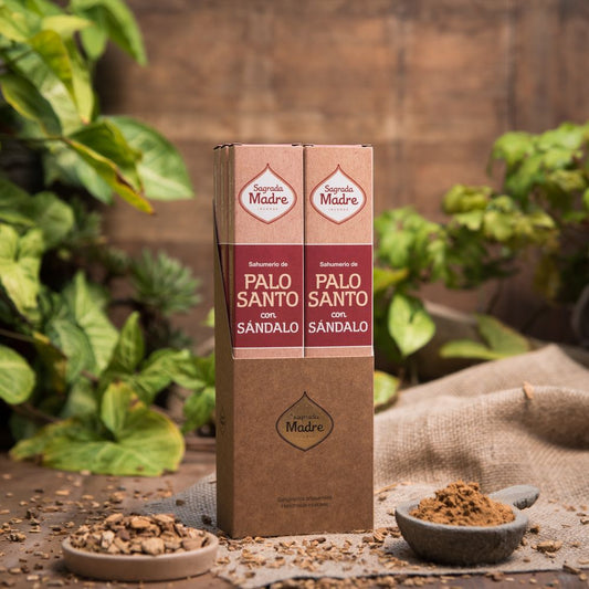 Incienso de Palo Santo con Sándalo sagrada madre