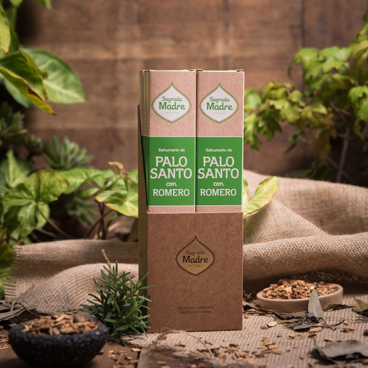 Incienso de Palo Santo con Romero sagrada madre
