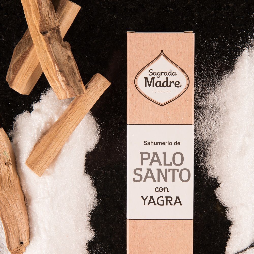 Incienso de Palo Santo con Yagra sagrada madre