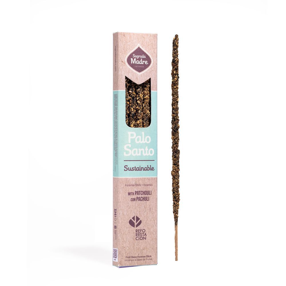 Incienso de Palo Santo con Pachuli de sagrada madre