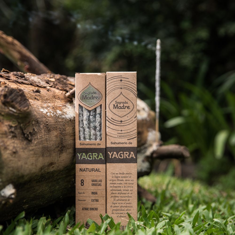 Incienso de Yagra Natural de sagrada madre