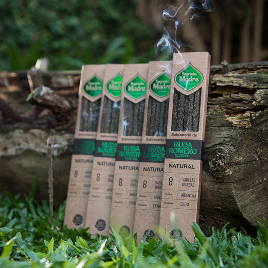 Incienso de Romero, Ruda y Olíbano Natural de sagrada madre