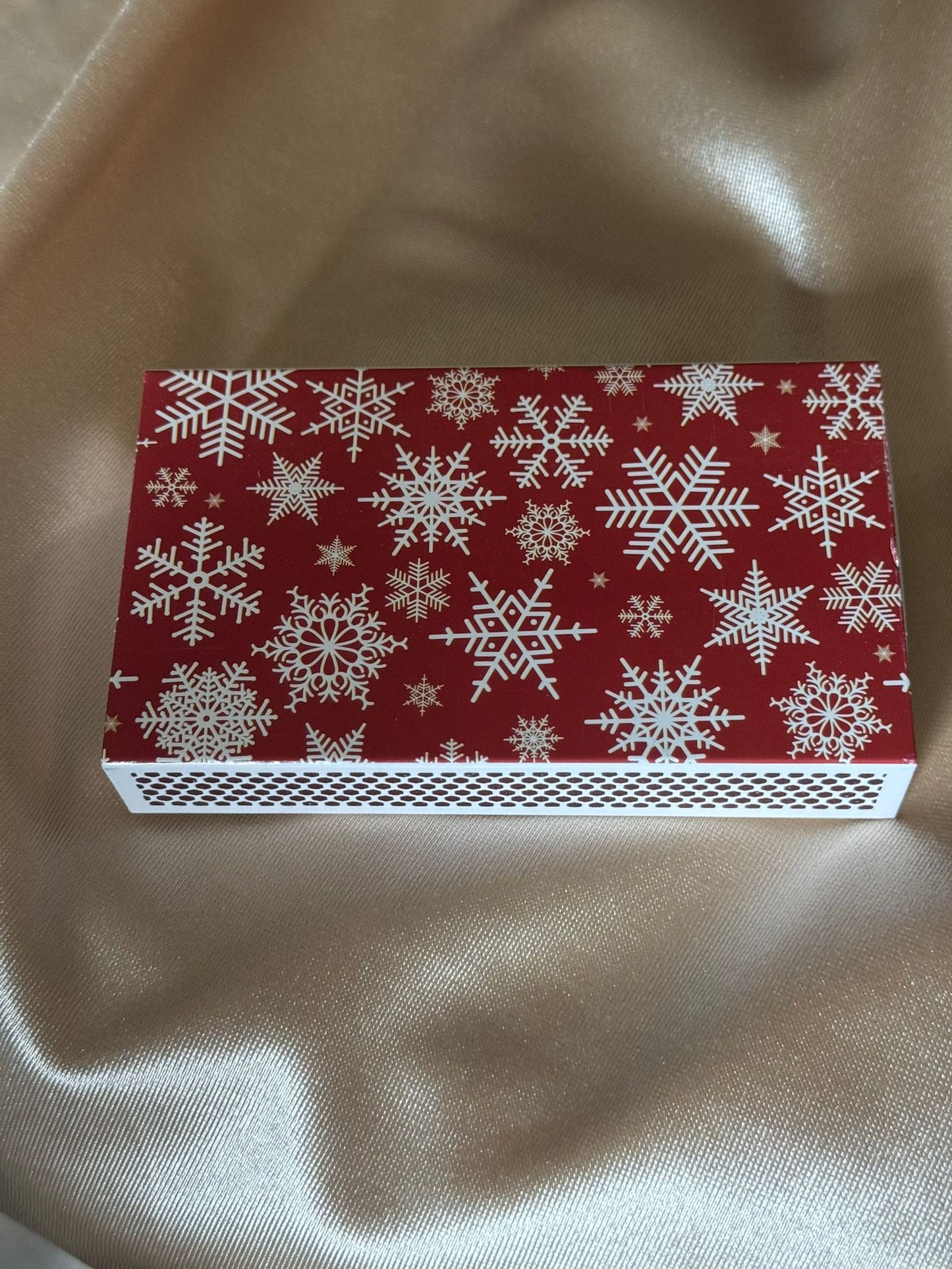 Cerillas de Navidad en Color Rojo