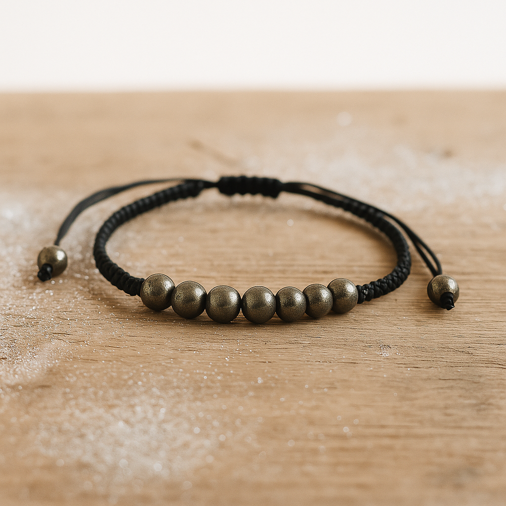 Pulsera de Pirita ajustable