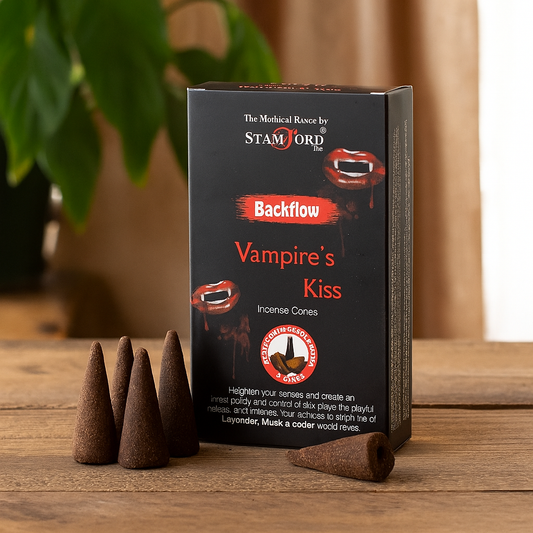 Conos de Incienso de Reflujo Stamford Beso del Vampiro