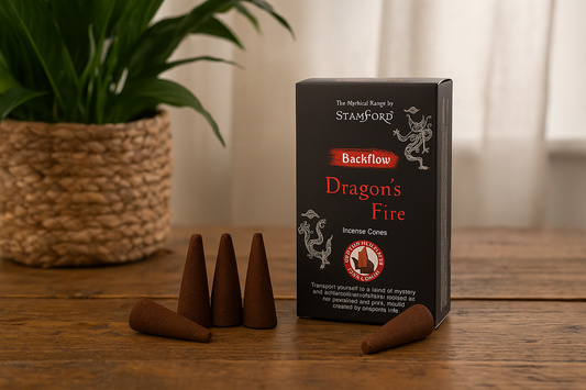 Conos de Incienso de Reflujo Stamford Fuego de Dragón