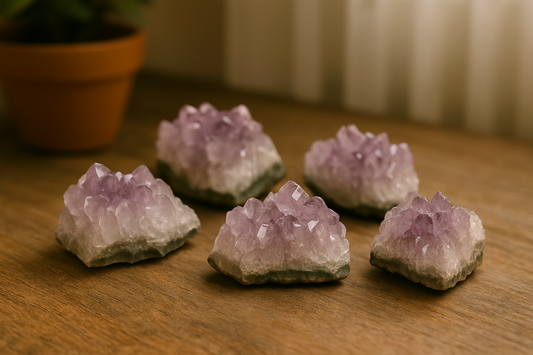 Mineral Drusa de amatista pequeña