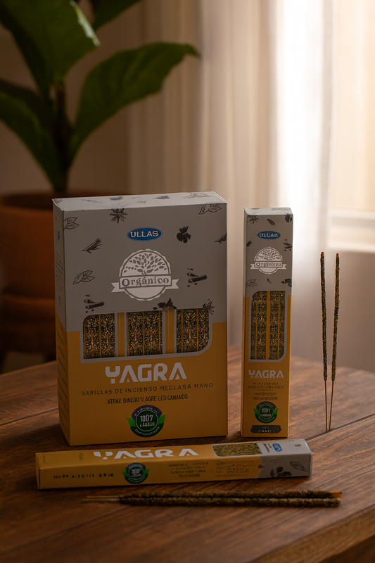 Incienso Orgánico Yagra – Ullas