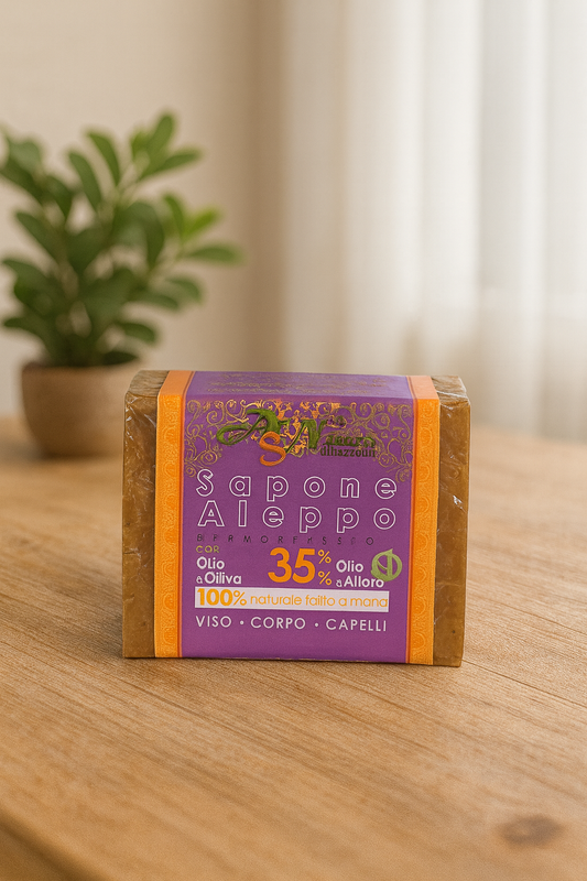 Jabón de Alepo 35% Laurel – 100% Natural