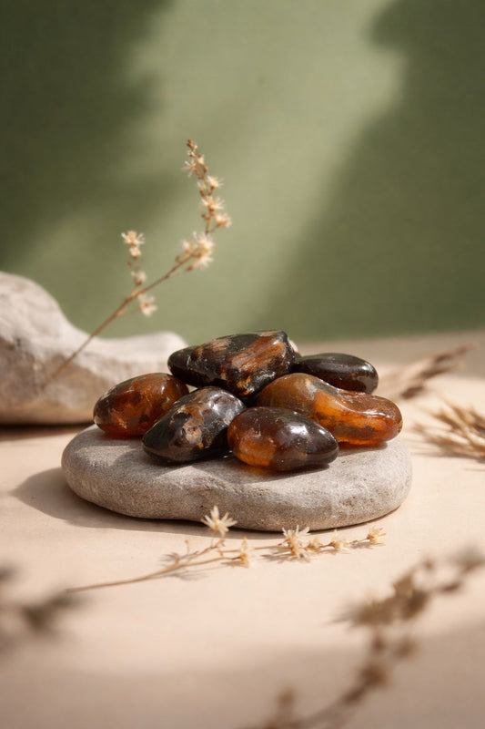 Ámbar natural pulido – Conexión, calma y protección ancestral