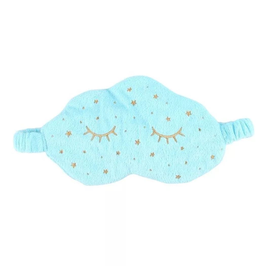 Mascara para dormir en forma de nubes.
