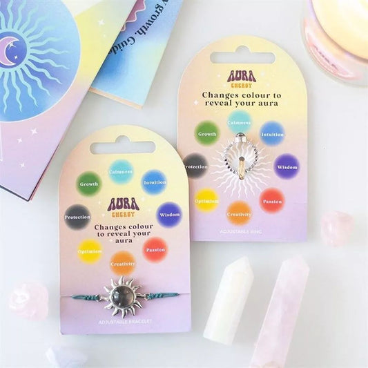 Pulsera de energía Aura que cambia de color