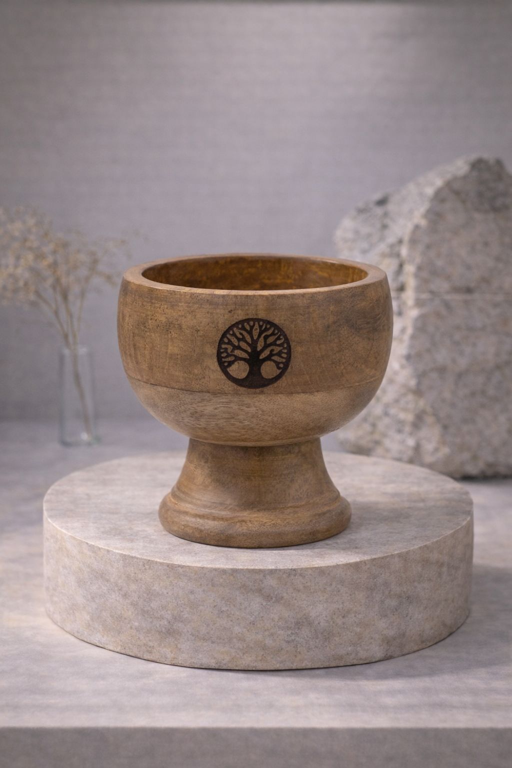 Cuenco de madera árbol de la vida