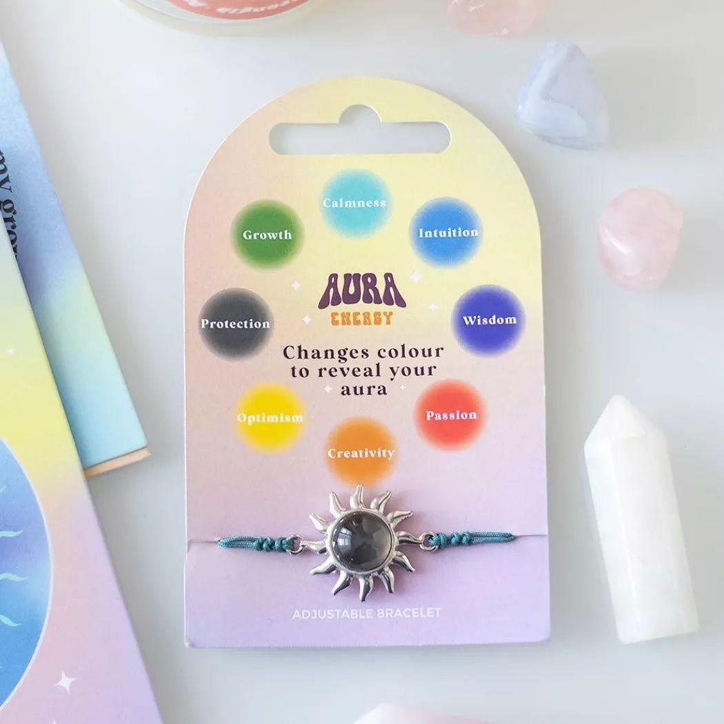 Pulsera de energía Aura que cambia de color