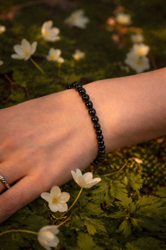 Pulsera turmalina negra