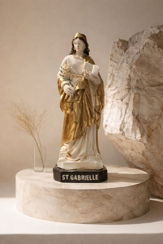 Estatua del Arcangel San Gabriel 32 cm.