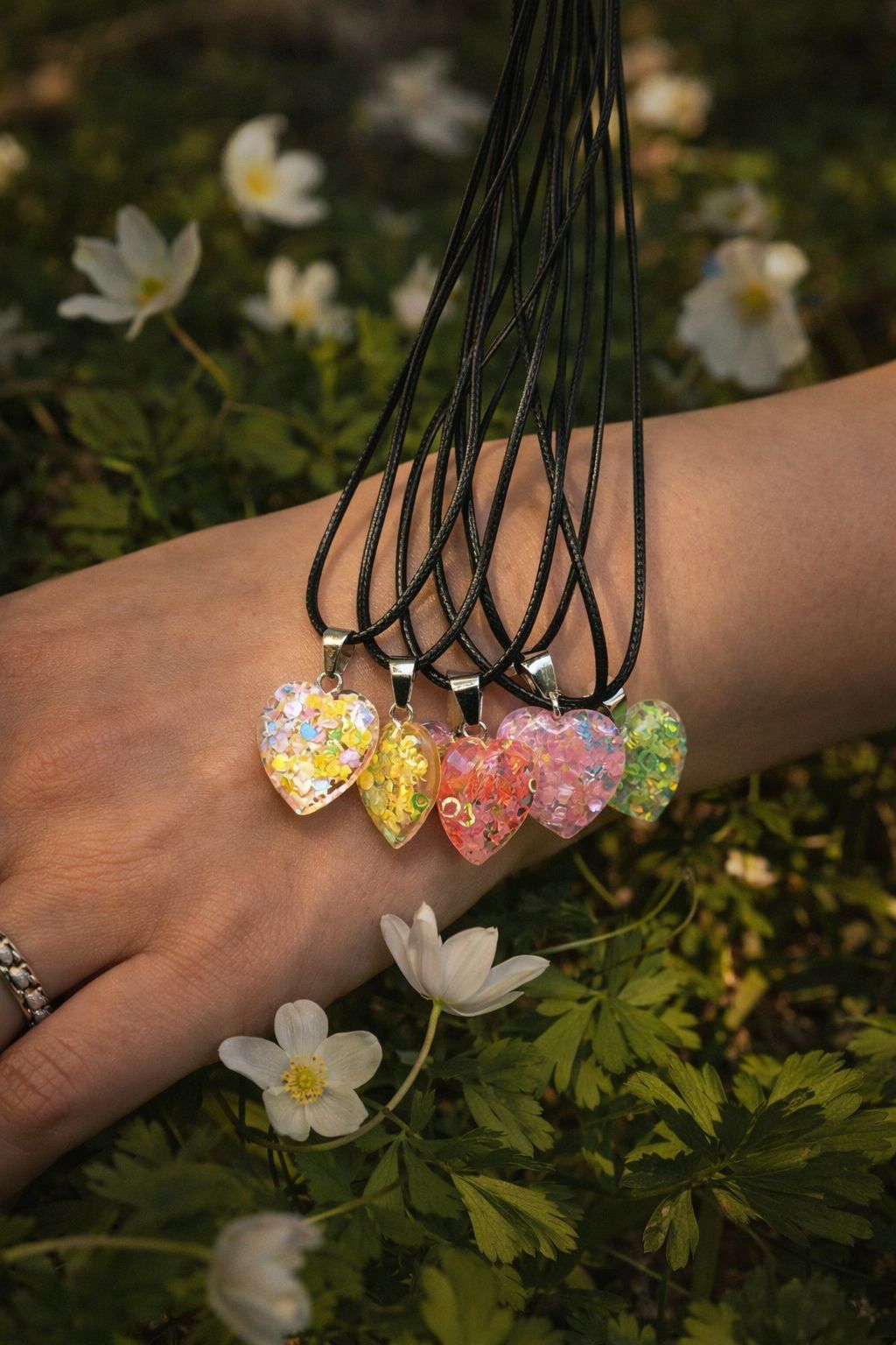 Collar Corazón Glow – Luz en la Oscuridad