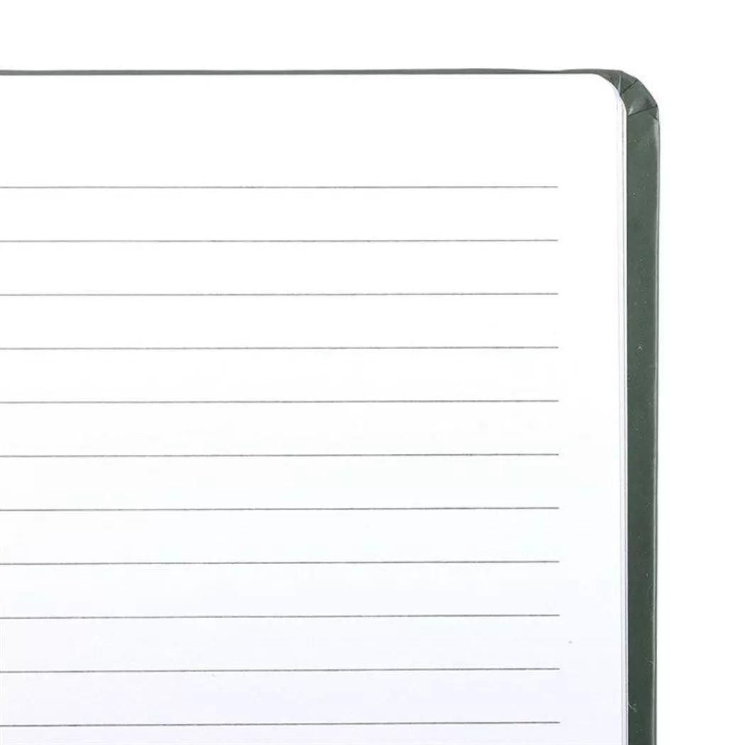 Libreta A5 de la bruja verde.