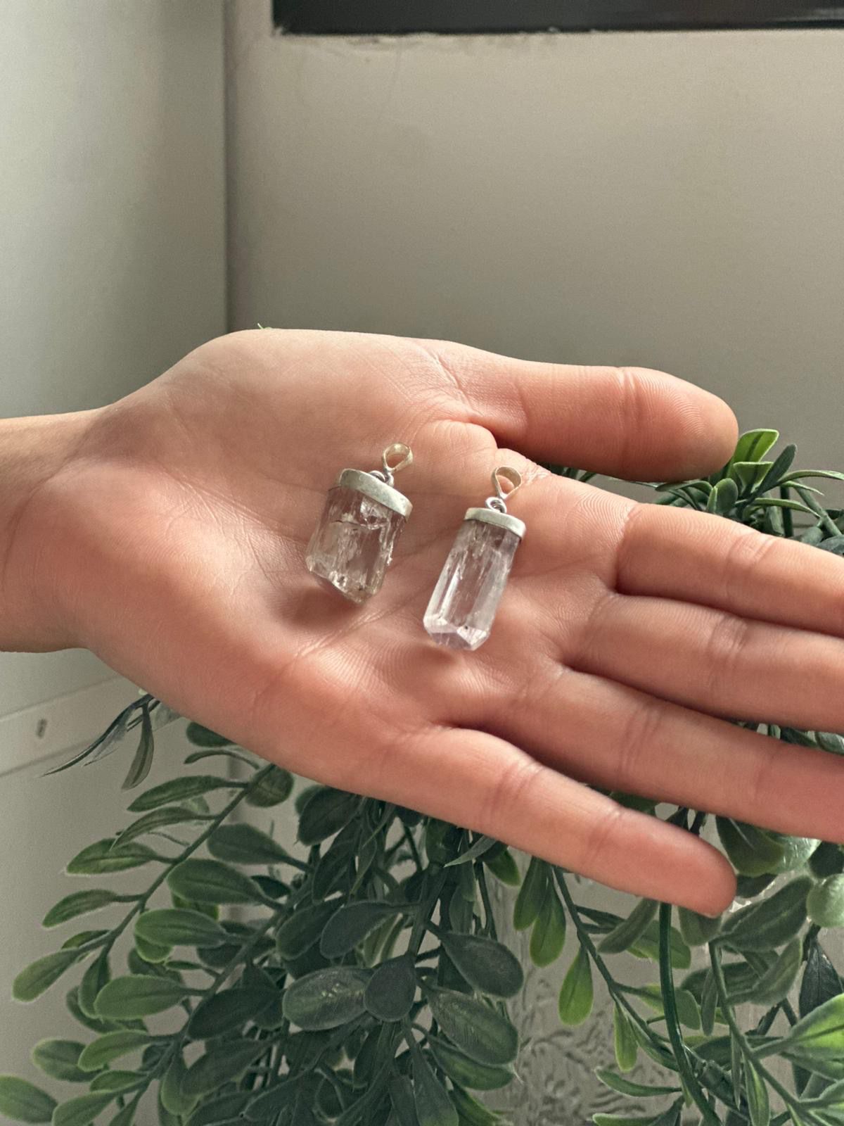 Colgante de plata con kunzita