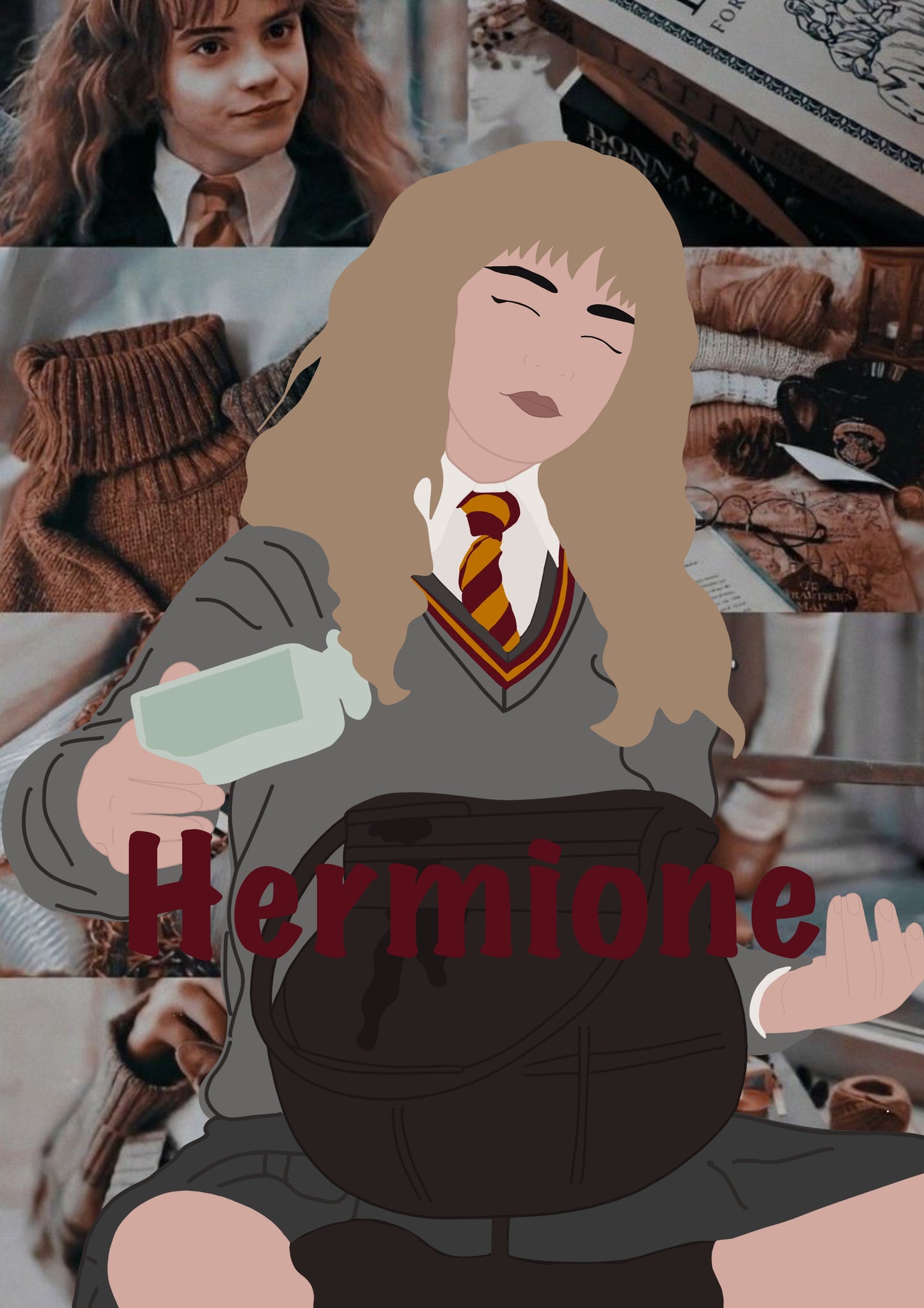 ILUSTRACIÓN HERMIONE